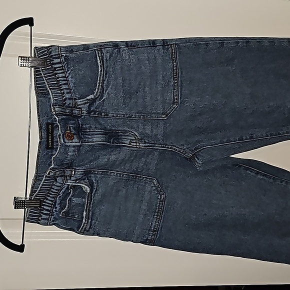 Sincerely Jules Elastic waist and ankle denim jeans Size 3/26 VGUC - Picture 2 of 11